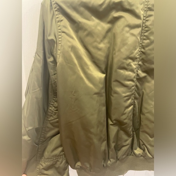 GAP green bomber jacket - Picture 5 of 12